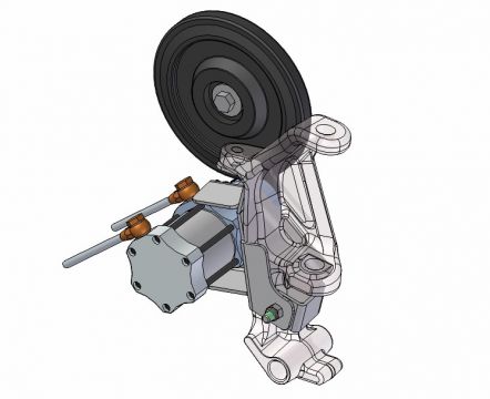 ROUES HYDRAULIQUE POUR MOTONEIGE BRP (Bras #505071827/29)